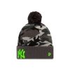 Gorras New Era | New York Yankees Camo Crown Knit Gris