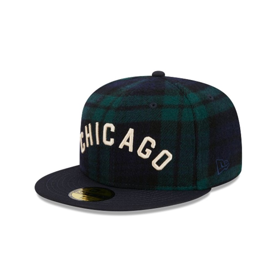 Gorras New Era | Chicago White Sox Mlb Black Watch Tartan 59Fifty Cerrada