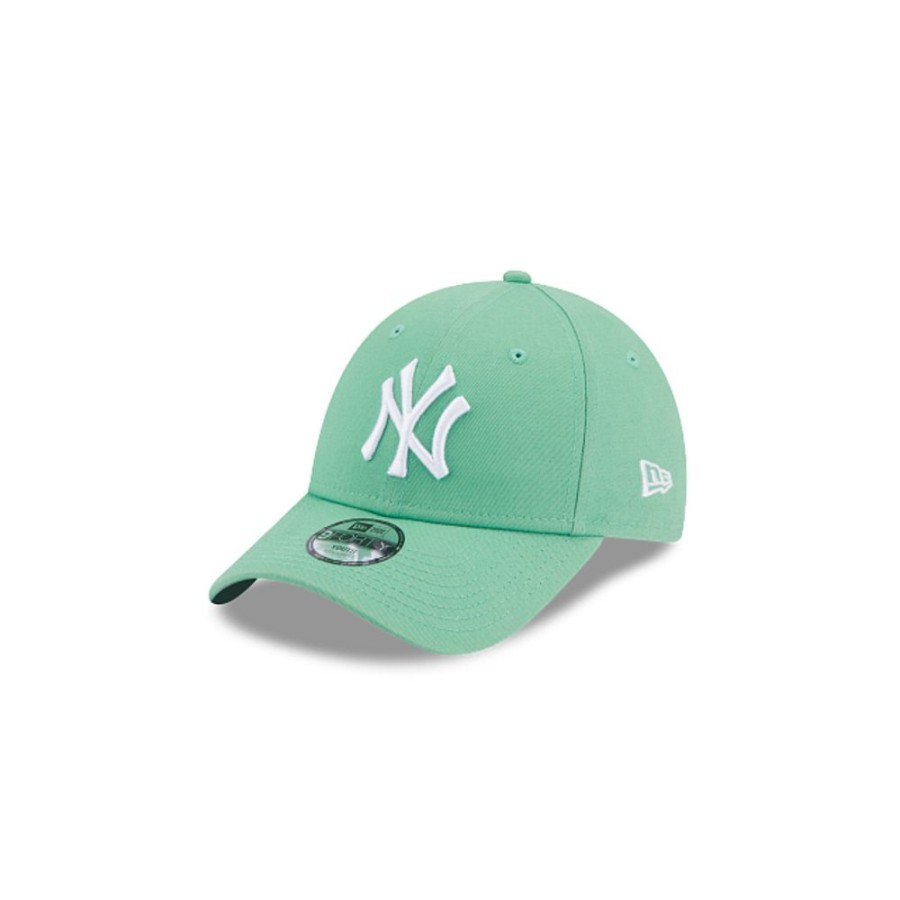 Gorras New Era | New York Yankees Mlb League Essential 9Forty Strapback Para Nina O Nino Verde