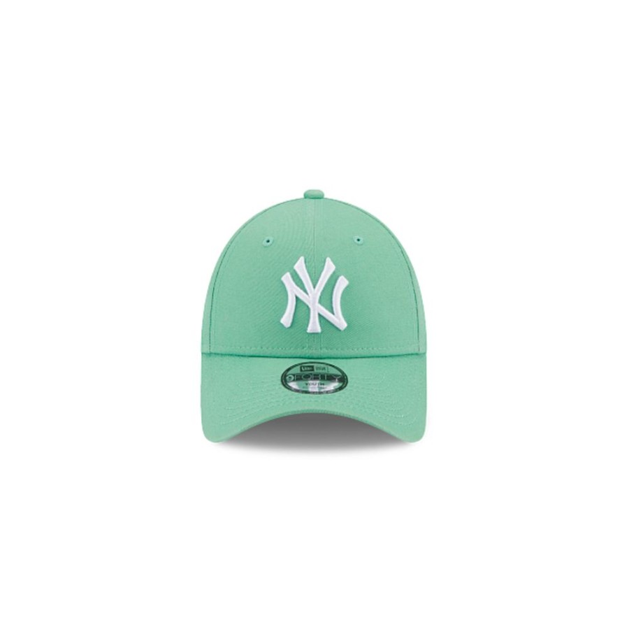 Gorras New Era | New York Yankees Mlb League Essential 9Forty Strapback Para Nina O Nino Verde