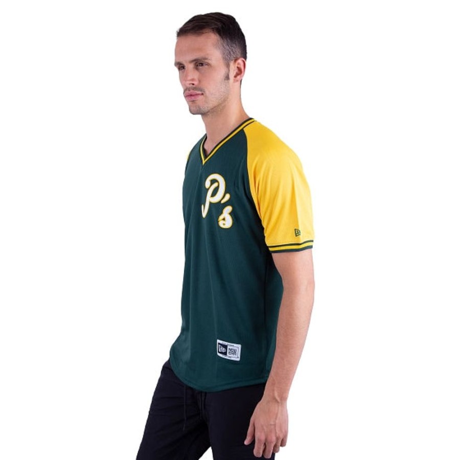 Ropa New Era | Jersey Cerrado Verde De Pericos De Puebla Lmb