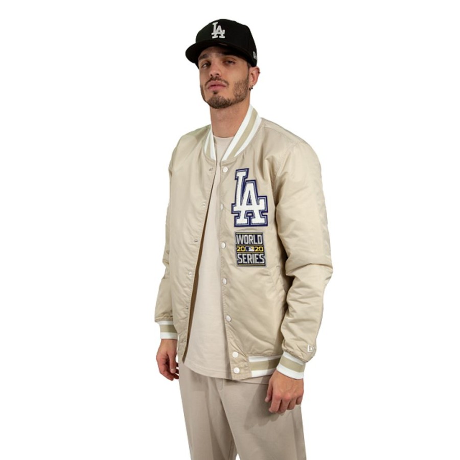 Ropa New Era | Chamarra Los Angeles Dodgers Mlb Varsity Letter