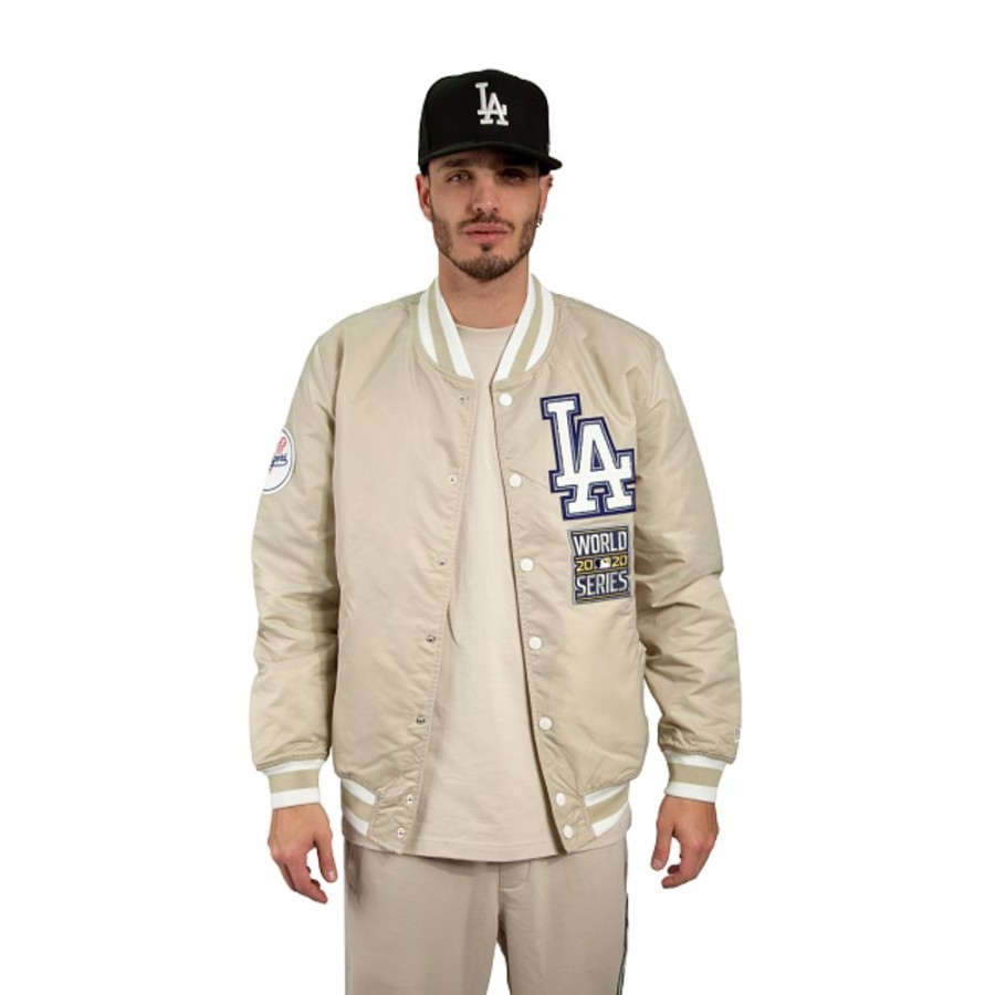 Ropa New Era | Chamarra Los Angeles Dodgers Mlb Varsity Letter