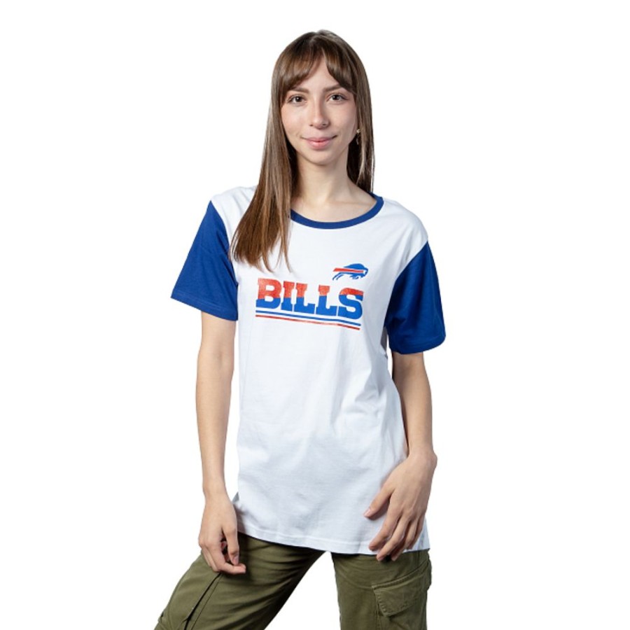 Ropa New Era | Playera Manga Corta Buffalo Bills Nfl 3Rd Down 2023 Para Mujer