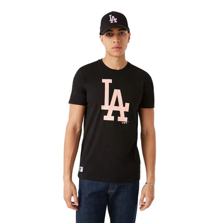 Ropa New Era | Playera Manga Corta Los Angeles Dodgers Colour Pack 100% Algodon Negra