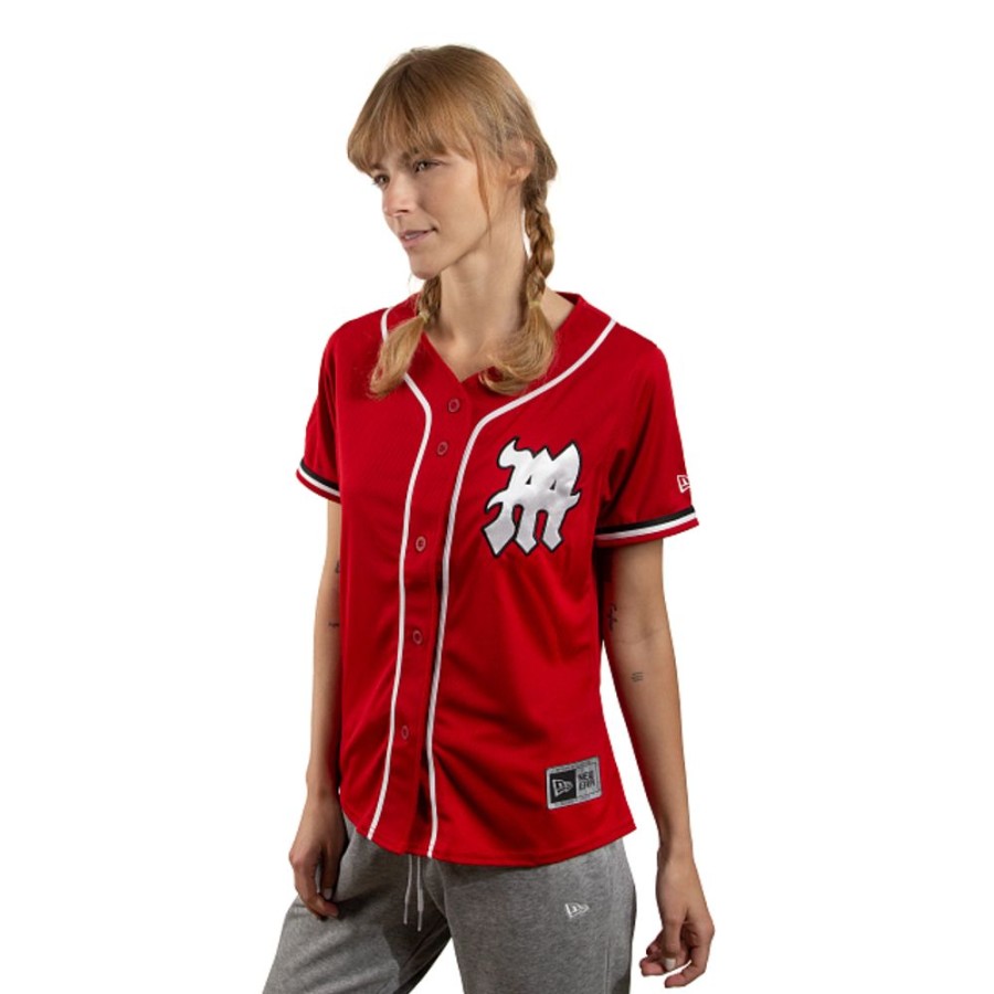 Ropa New Era | Jersey Retro Diablos Rojos Del Mexico Lmb Para Mujer