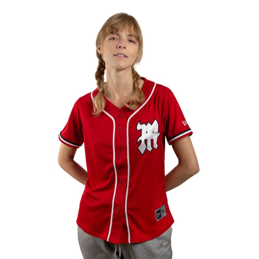 Ropa New Era | Jersey Retro Diablos Rojos Del Mexico Lmb Para Mujer