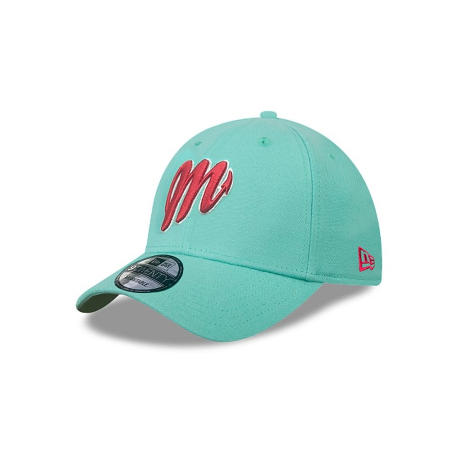 Gorras New Era | Diablos Rojos Del Mexico Lmb Game Cap Alternativa Menta 9Twenty Strapback