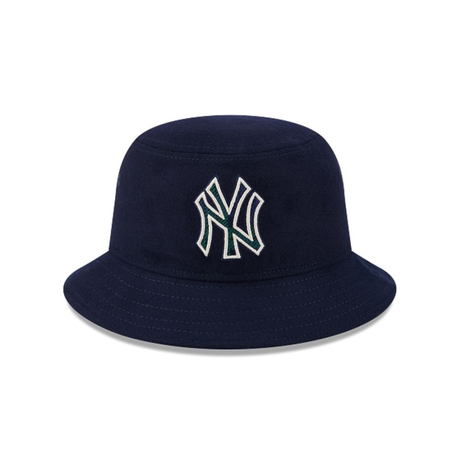 Gorras New Era | New York Yankees Mlb Plaid Logo Bucket