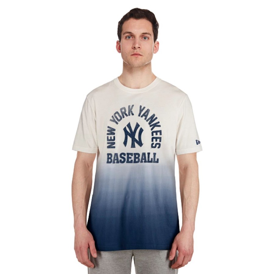 Ropa New Era | Playera Manga Cortanew York Yankees Mlb Throwback Collection