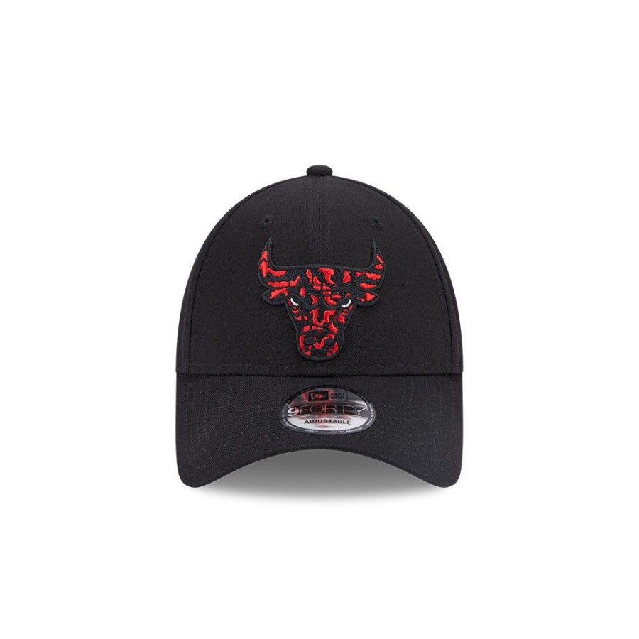 Gorras New Era | Chicago Bulls Nba Logo Infill Collection 9Forty Strapback