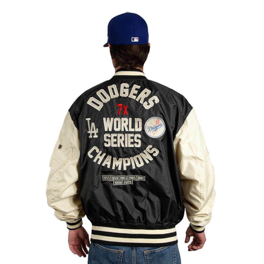 Ropa New Era | Chamarra Reversible Alpha Industries X Mlb Los Angeles Dodgers