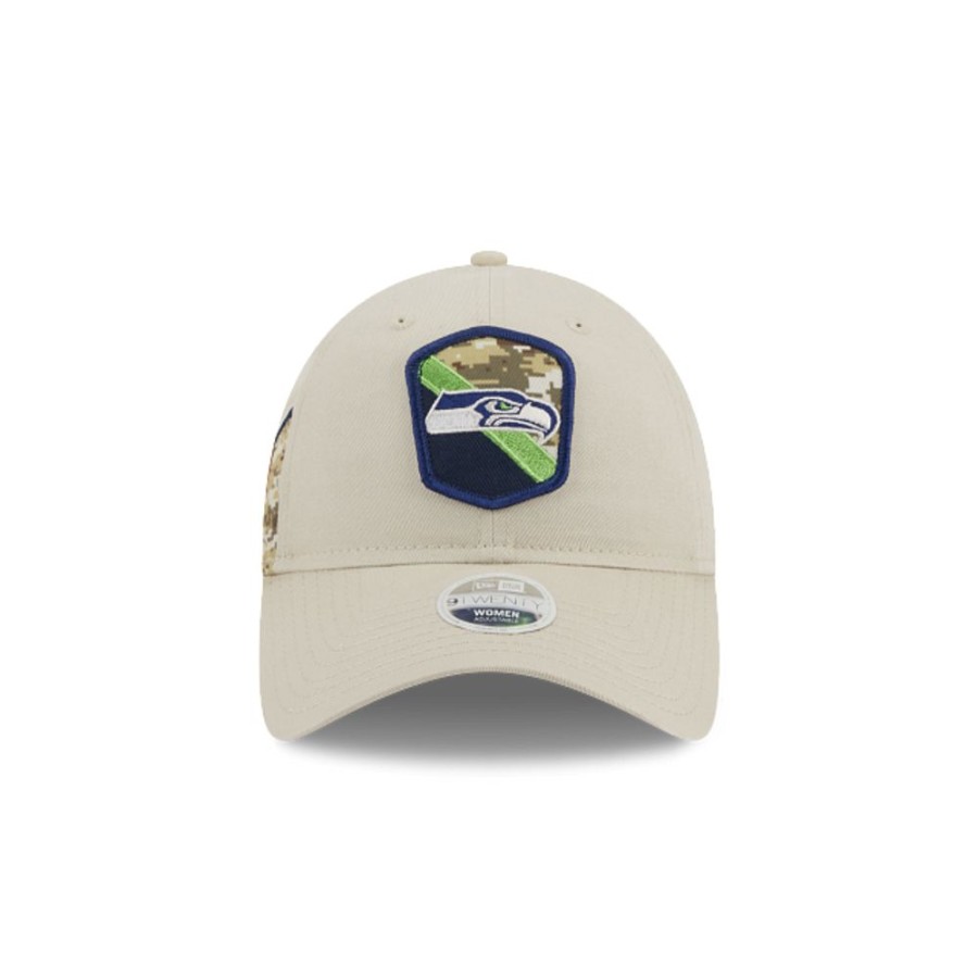 Gorras New Era | Seattle Seahawks Nfl Salute To Service 2023 9Twenty Strapback Para Mujer