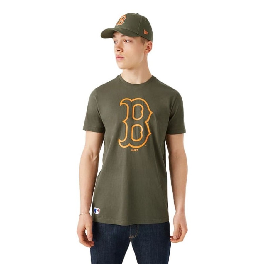 Ropa New Era | Playera Manga Corta Boston Red Sox Colour Pack 100% Algodon Verde