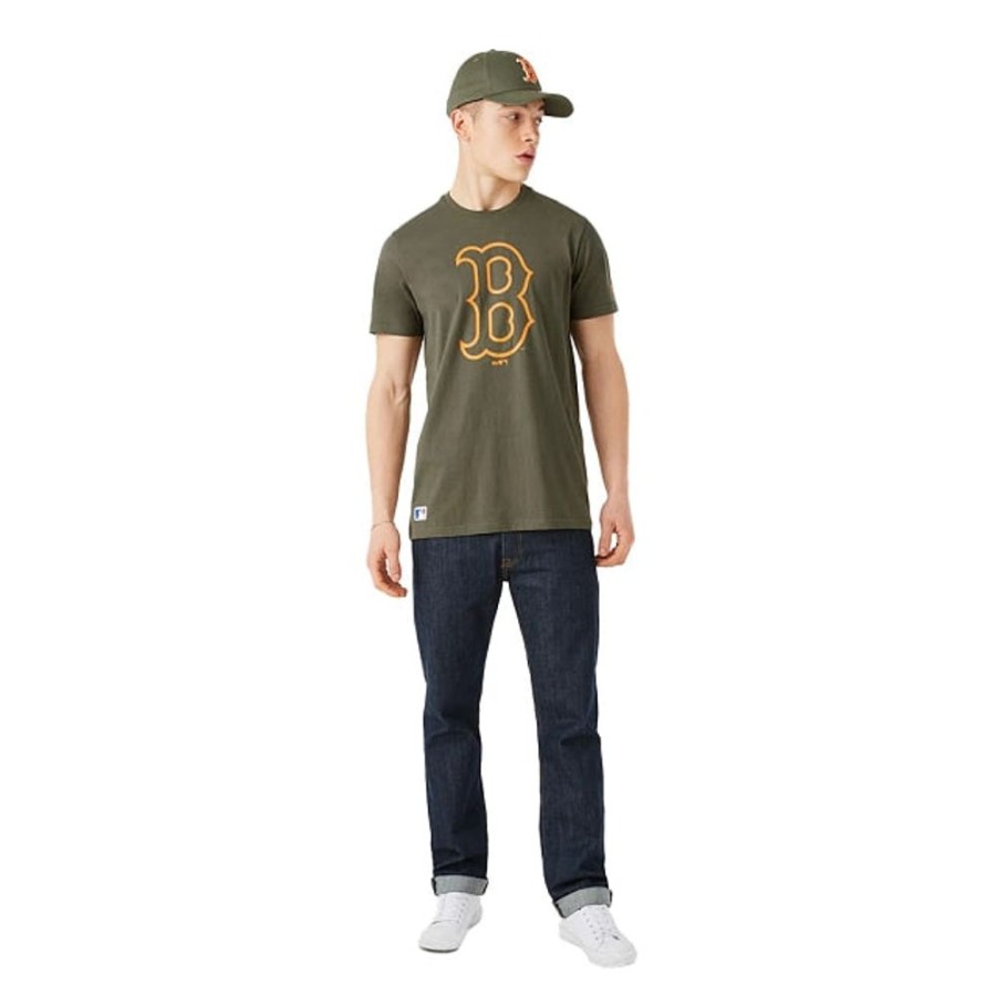 Ropa New Era | Playera Manga Corta Boston Red Sox Colour Pack 100% Algodon Verde