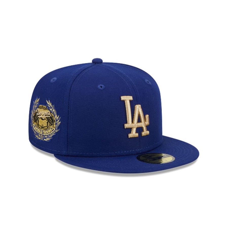 Gorras New Era | Los Angeles Dodgers Mlb Sidepatch Laurel 59Fifty Cerrada