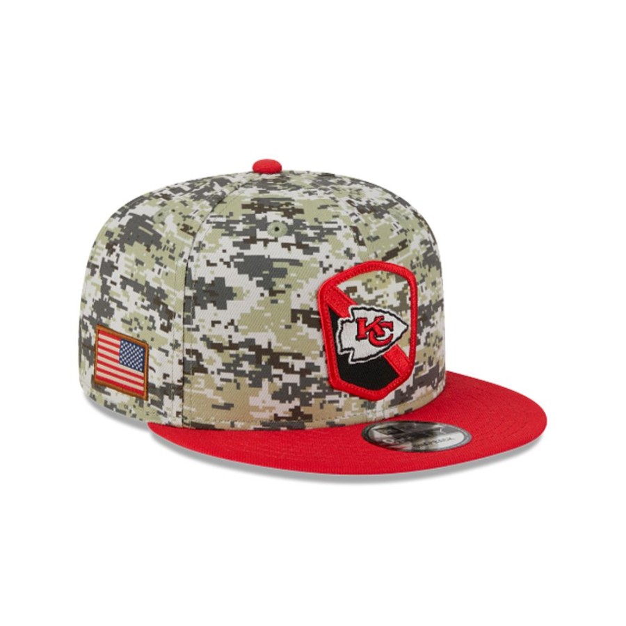 Gorras New Era | Kansas City Chiefs Nfl Salute To Service 2023 9Fifty Snapback