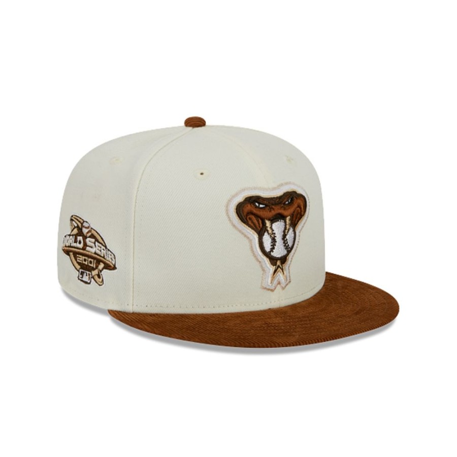 Gorras New Era | Arizona Diamondbacks Mlb Corduroy Visor 59Fifty Cerrada