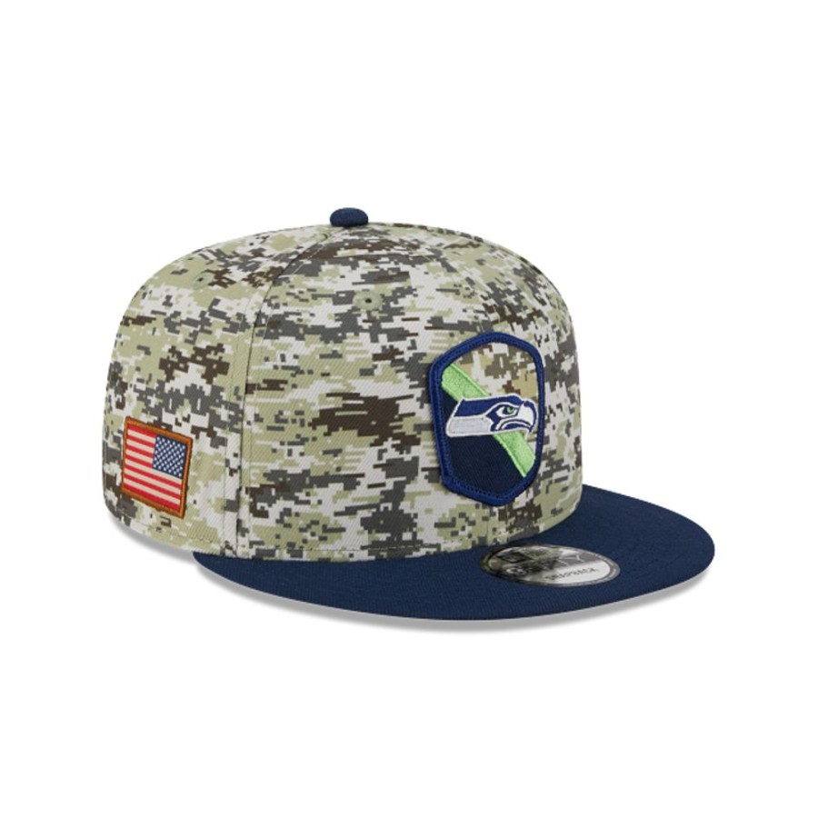 Gorras New Era | Seattle Seahawks Nfl Salute To Service 2023 9Fifty Snapback