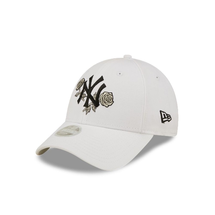 Gorras New Era | New York Yankees Mlb Metallic Floral 9Forty Strapback Para Mujer