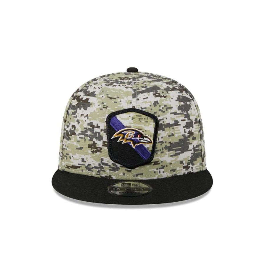 Gorras New Era | Baltimore Ravens Nfl Salute To Service 2023 9Fifty Snapback