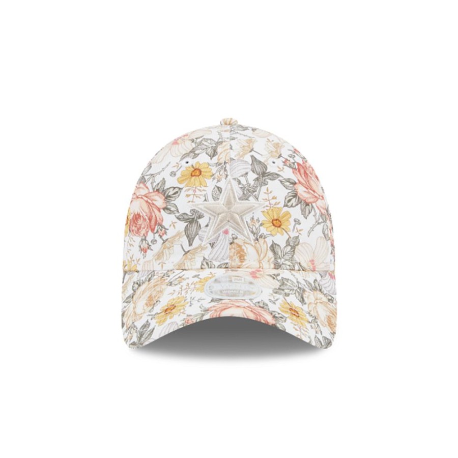 Gorras New Era | Dallas Cowboys Women'S Bloom 9Twenty Strapback Para Mujer