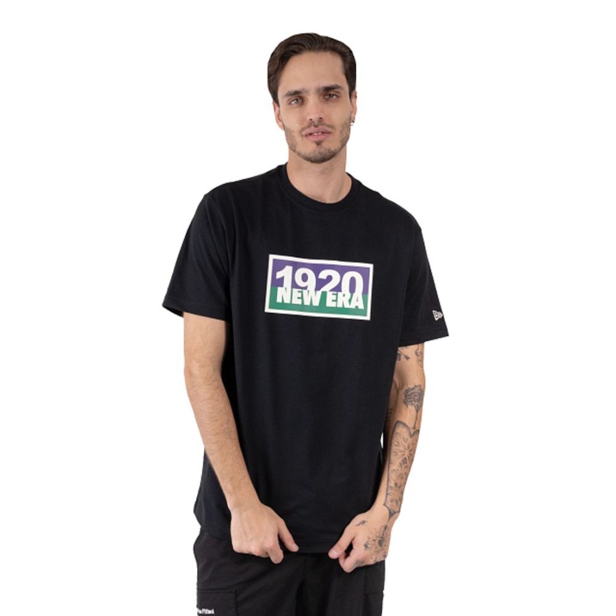 Ropa New Era | Playera Manga Corta New Era New Era Culture Outdoor Negra