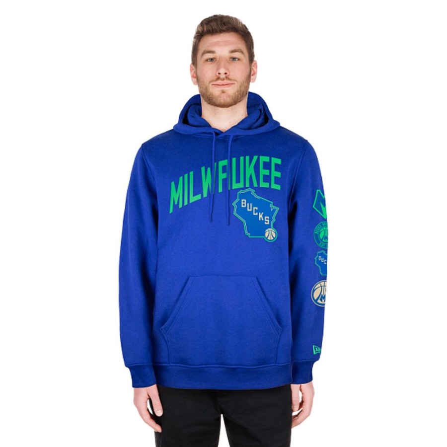 Ropa New Era | Sudadera Milwaukee Bucks Nba City Edition