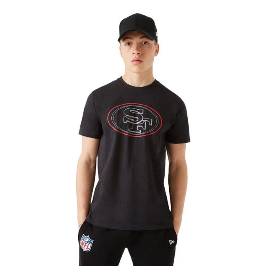 Ropa New Era | Playera Manga Corta San Francisco 49Ers Nfl Outline Logo