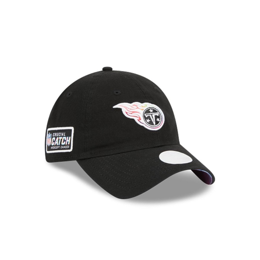 Gorras New Era | Tennessee Titans Nfl Crucial Catch 2023 9Twenty Strapback Para Mujer