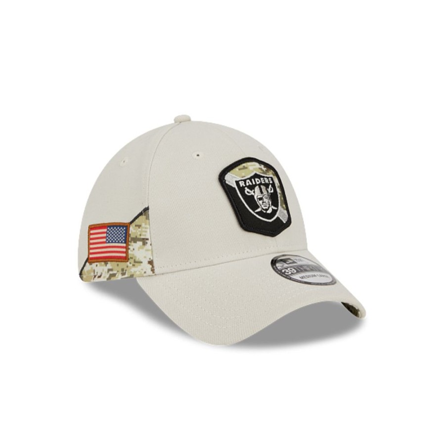 Gorras New Era | Las Vegas Raiders Nfl Salute To Service 2023 39Thirty Elastica