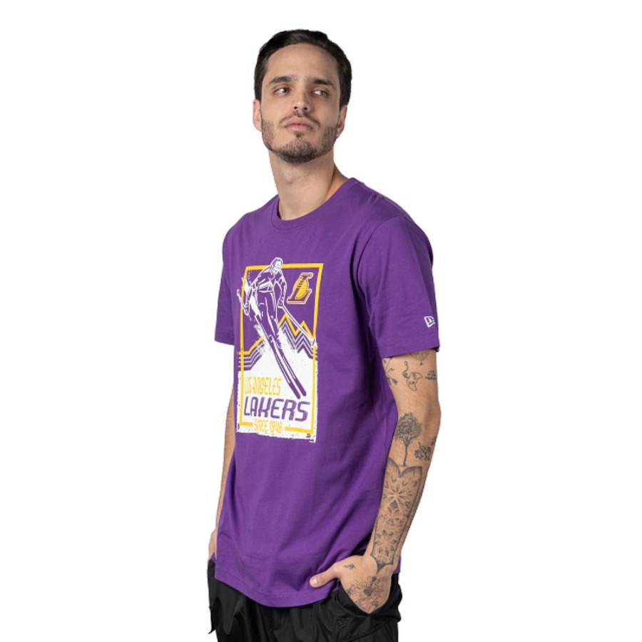 Ropa New Era | Playera Manga Corta Los Angeles Lakers Nba Lift Pass