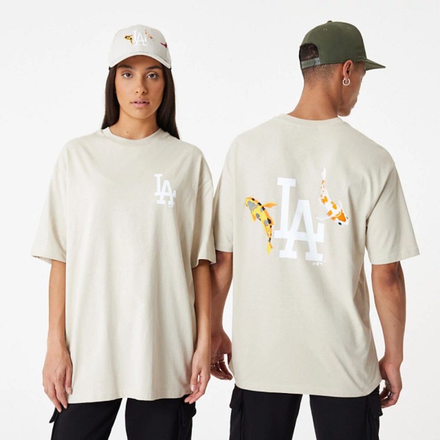 Ropa New Era | Playera Manga Corta Los Angeles Dodgers Mlb Koi Fish Collection