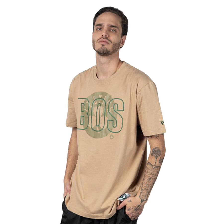 Ropa New Era | Playera Manga Corta Boston Celtics Nba Authentics City Edition