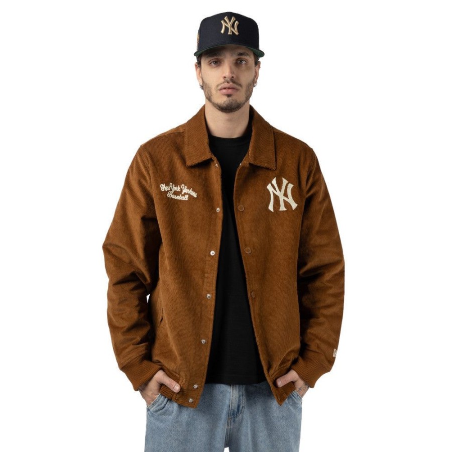 Ropa New Era | Chamarra New York Yankees Mlb Corduroy