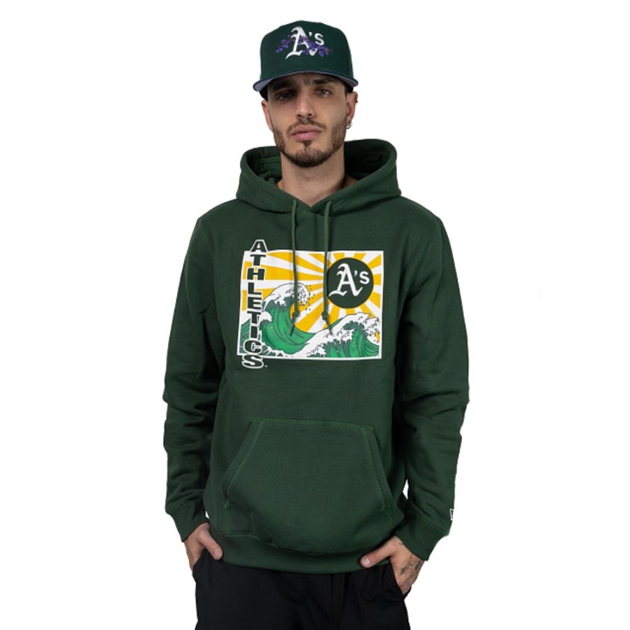 Ropa New Era | Sudadera Oakland Athletics Mlb Tonal Wave