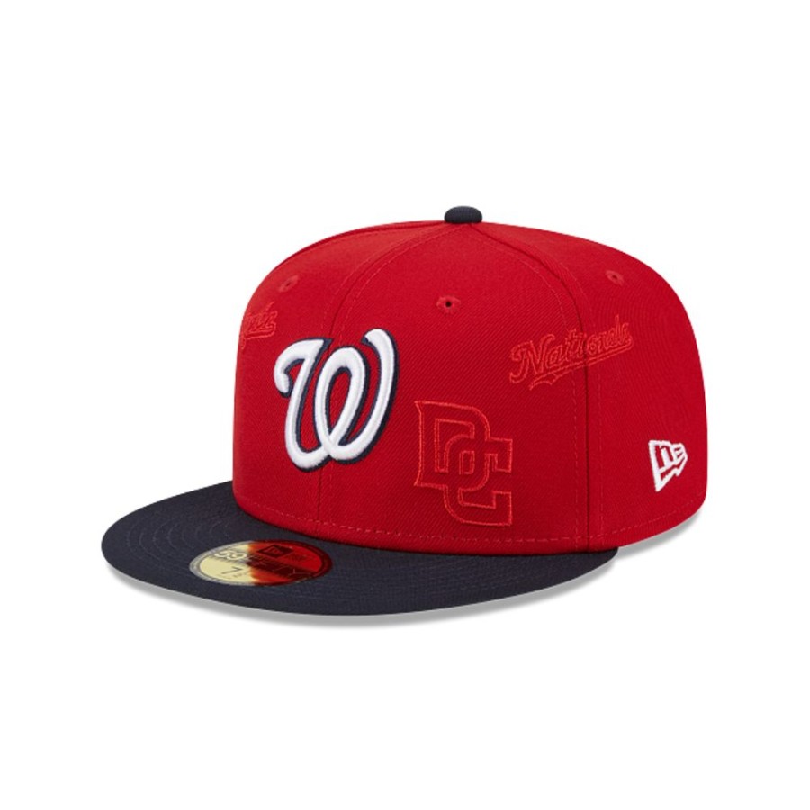 Gorras New Era | Washington Nationals Mlb Multi Logo 59Fifty Cerrada