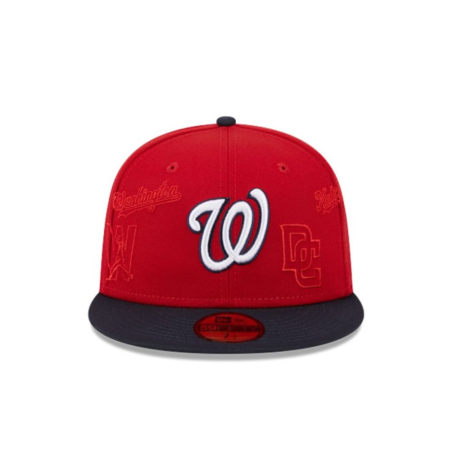 Gorras New Era | Washington Nationals Mlb Multi Logo 59Fifty Cerrada