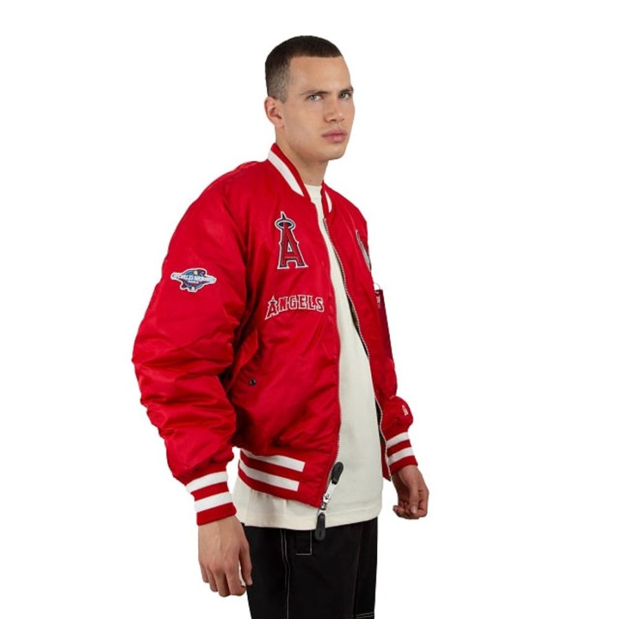 Ropa New Era | Chamarra Reversible Alpha Industries X Los Angeles Angels