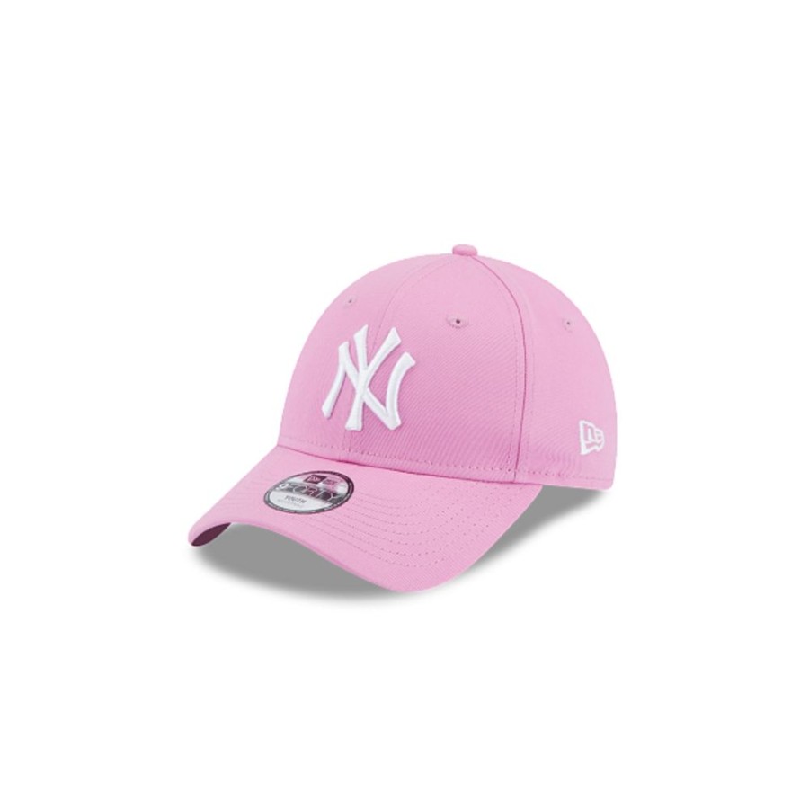 Gorras New Era | New York Yankees Mlb League Essential 9Forty Strapback Para Nina O Nino Rosa