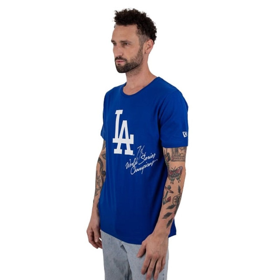 Ropa New Era | Playera Manga Corta Los Angeles Dodgers Mlb World Champions