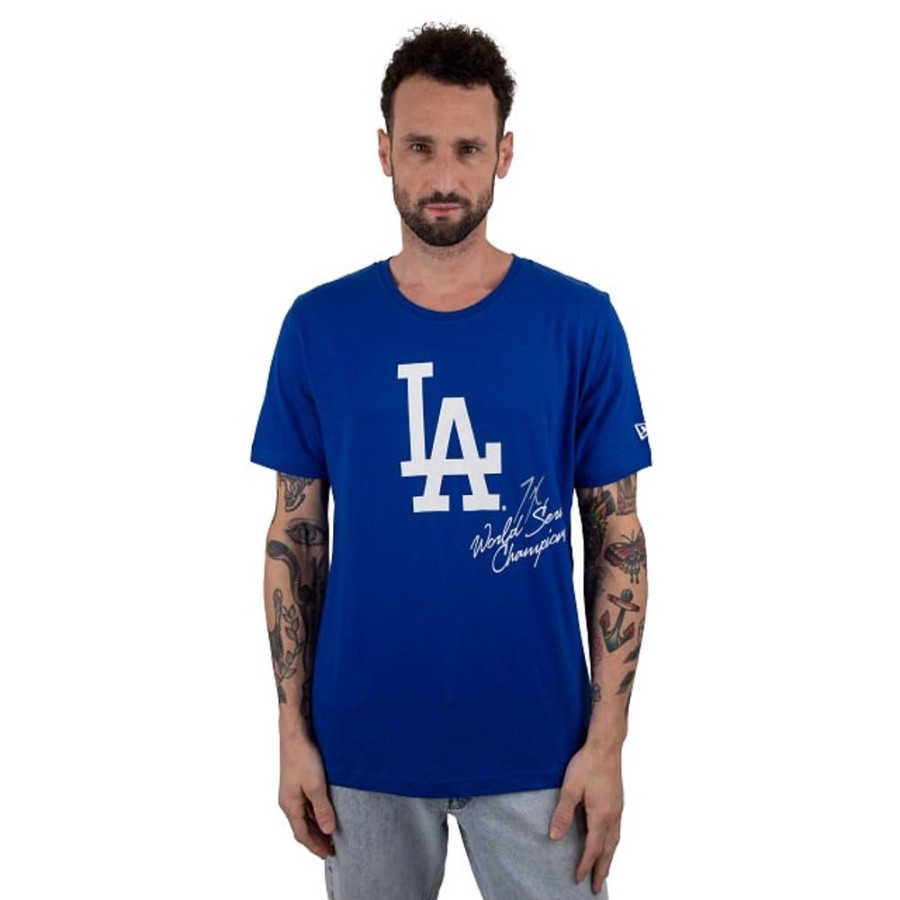 Ropa New Era | Playera Manga Corta Los Angeles Dodgers Mlb World Champions