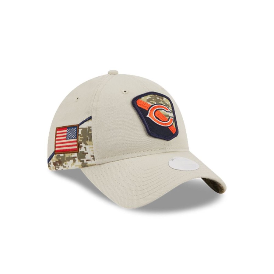 Gorras New Era | Chicago Bears Nfl Salute To Service 2023 9Twenty Strapback Para Mujer