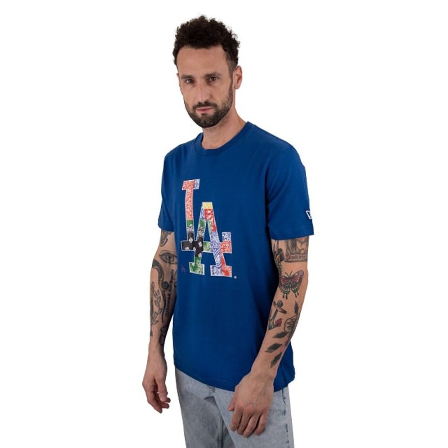 Ropa New Era | Playera Manga Corta Los Angeles Dodgers Patchwork