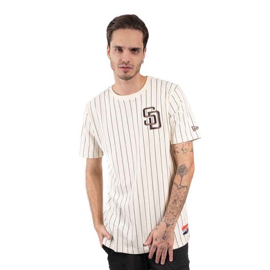 Ropa New Era | Playera Manga Cortasan Diego Padres Mlb Throwback Collection