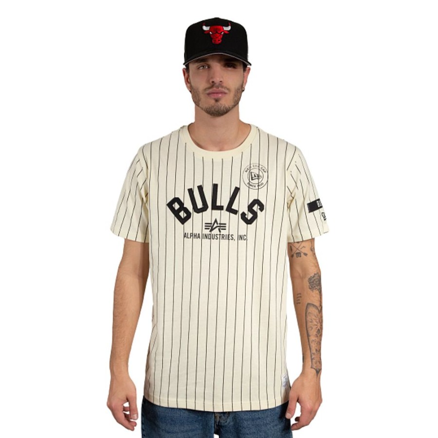 Ropa New Era | Playera Manga Corta Alpha Industries X Nba Chicago Bulls