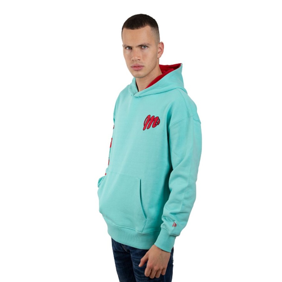 Ropa New Era | Sudadera Diablos Rojos Del Mexico Lmb Diablos Mint Logos