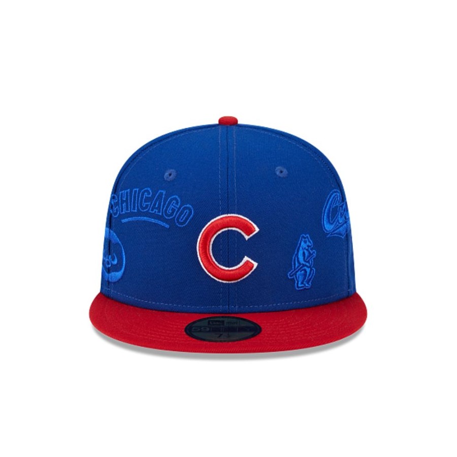 Gorras New Era | Chicago Cubs Mlb Multi Logo 59Fifty Cerrada