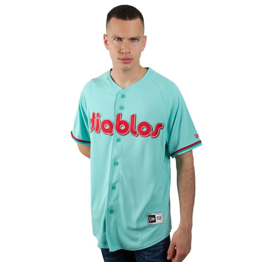 Ropa New Era | Jersey Alternativo Menta Diablos Rojos Del Mexico Lmb