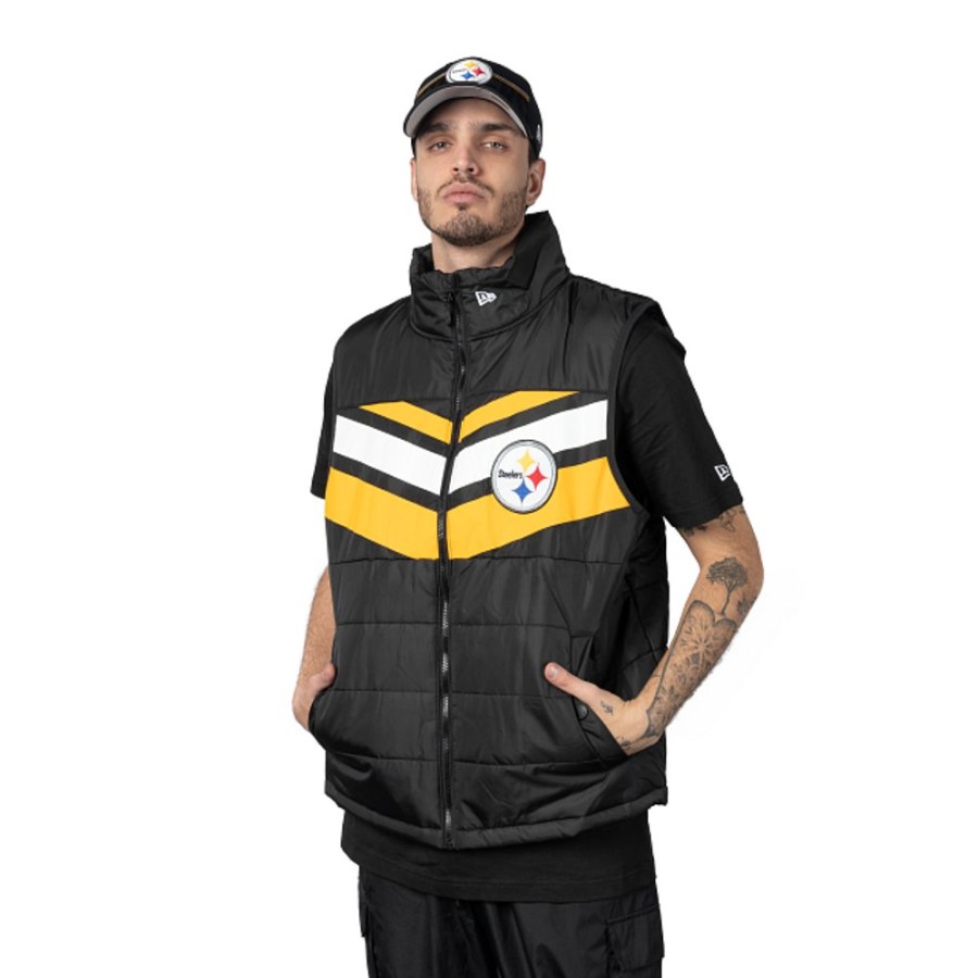 Ropa New Era | Chaleco Pittsburgh Steelers Nfl Lift Pass